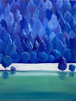 Painting, Memory of Spring, White Rock, Yeju Kwon