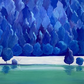 Painting, Memory of Spring, White Rock, Yeju Kwon