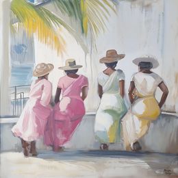 Painting, Women Talks, Morgane Soulier