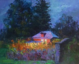 Gemälde, Evening, Boris Serdyuk