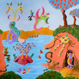 Painting, Taora, Françoise Leblond