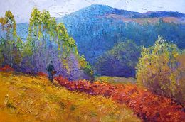 Gemälde, Mushroom season, Boris Serdyuk