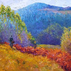 Gemälde, Mushroom season, Boris Serdyuk