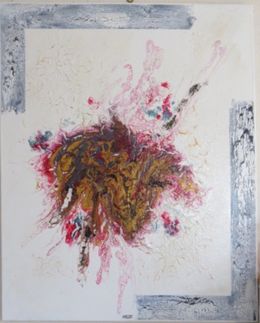 Painting, Cratère or rubis, Patricia Daluz Galego