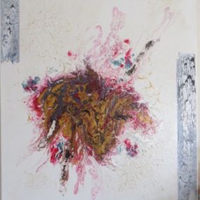 Gemälde, Cratère or rubis, Patricia Daluz Galego