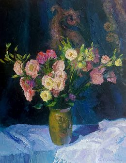 Gemälde, Eustoma, Boris Serdyuk