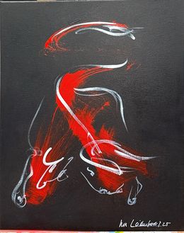 Painting, Kampfstier, Nicole Leidenfrost