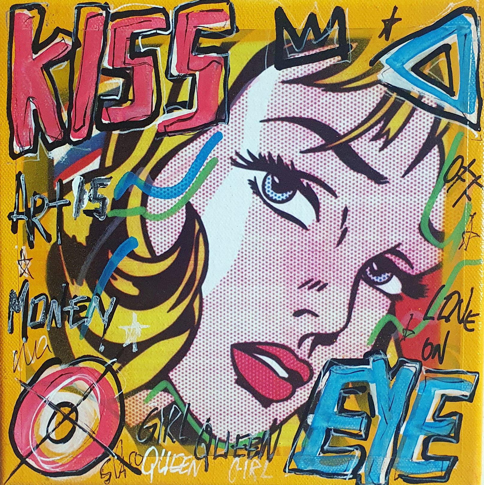 Spaco, Kiss Eye Lichtenstein Spaco, Kiss Eye Lichtenstein