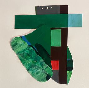 Painting, Superposition Bleue, Soumisha Dauthel