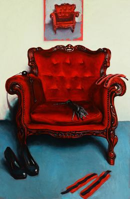 Peinture, Red Chair, Igor Galan