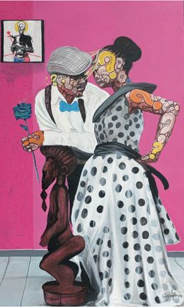 Gemälde, Black Love, Dje Ozval