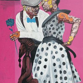 Gemälde, Black Love, Dje Ozval
