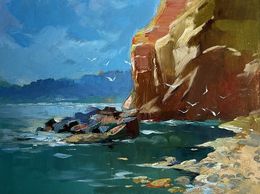 Gemälde, Rocky seashore, Suprunchuk Yuriy