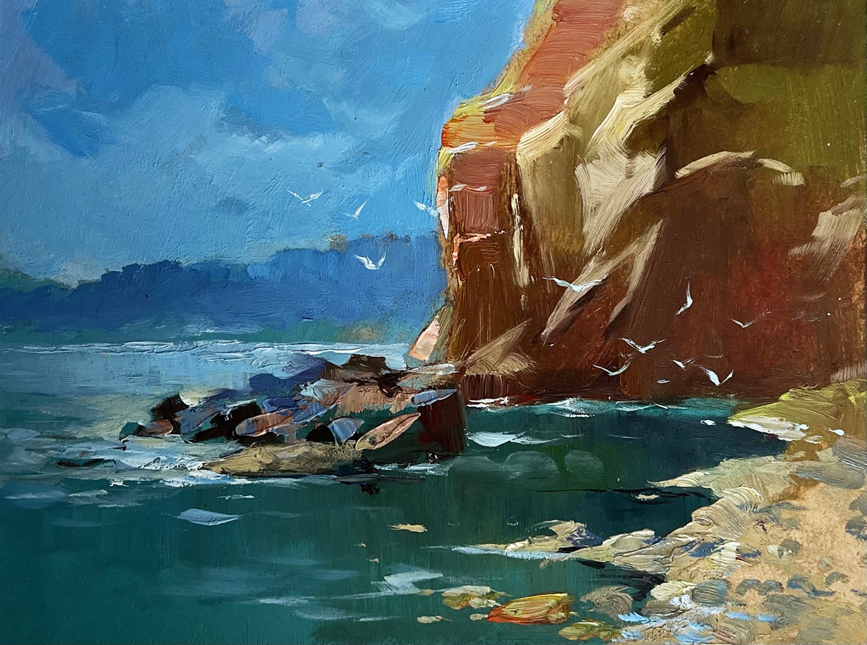 Suprunchuk Yuriy, Rocky seashore Suprunchuk Yuriy, Rocky seashore