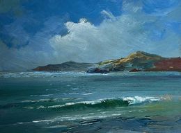 Peinture, There is sea and mountains around, Suprunchuk Yuriy