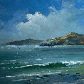 Peinture, There is sea and mountains around, Suprunchuk Yuriy