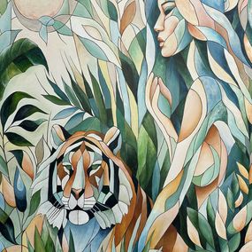 Gemälde, Strength in Serenity, Narine Vardanyan