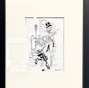 Print, Pin-up Cravache sketchbook, Félix Meynet