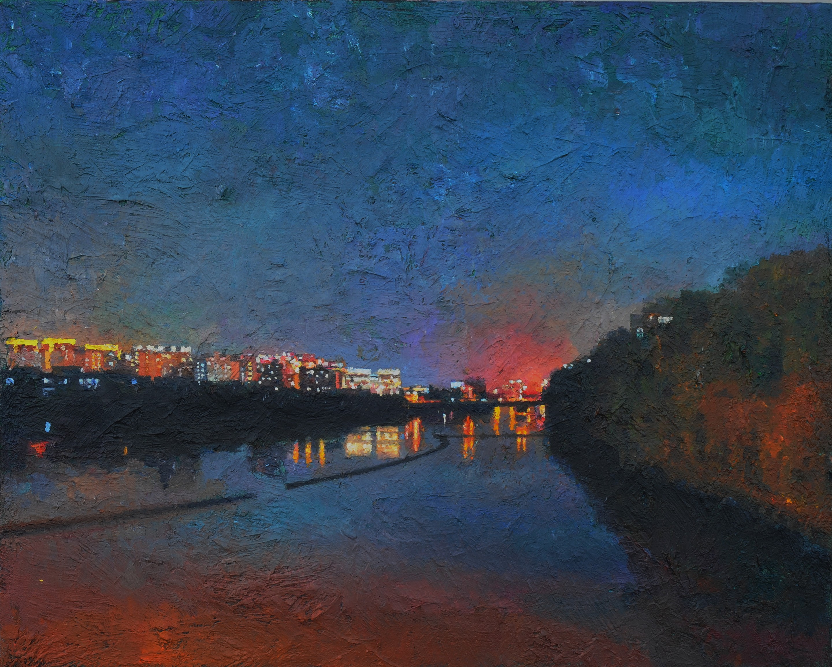Zhen Hao He, Série : Le soir - 13ème tableau Zhen Hao He, Série : Le soir - 13ème tableau