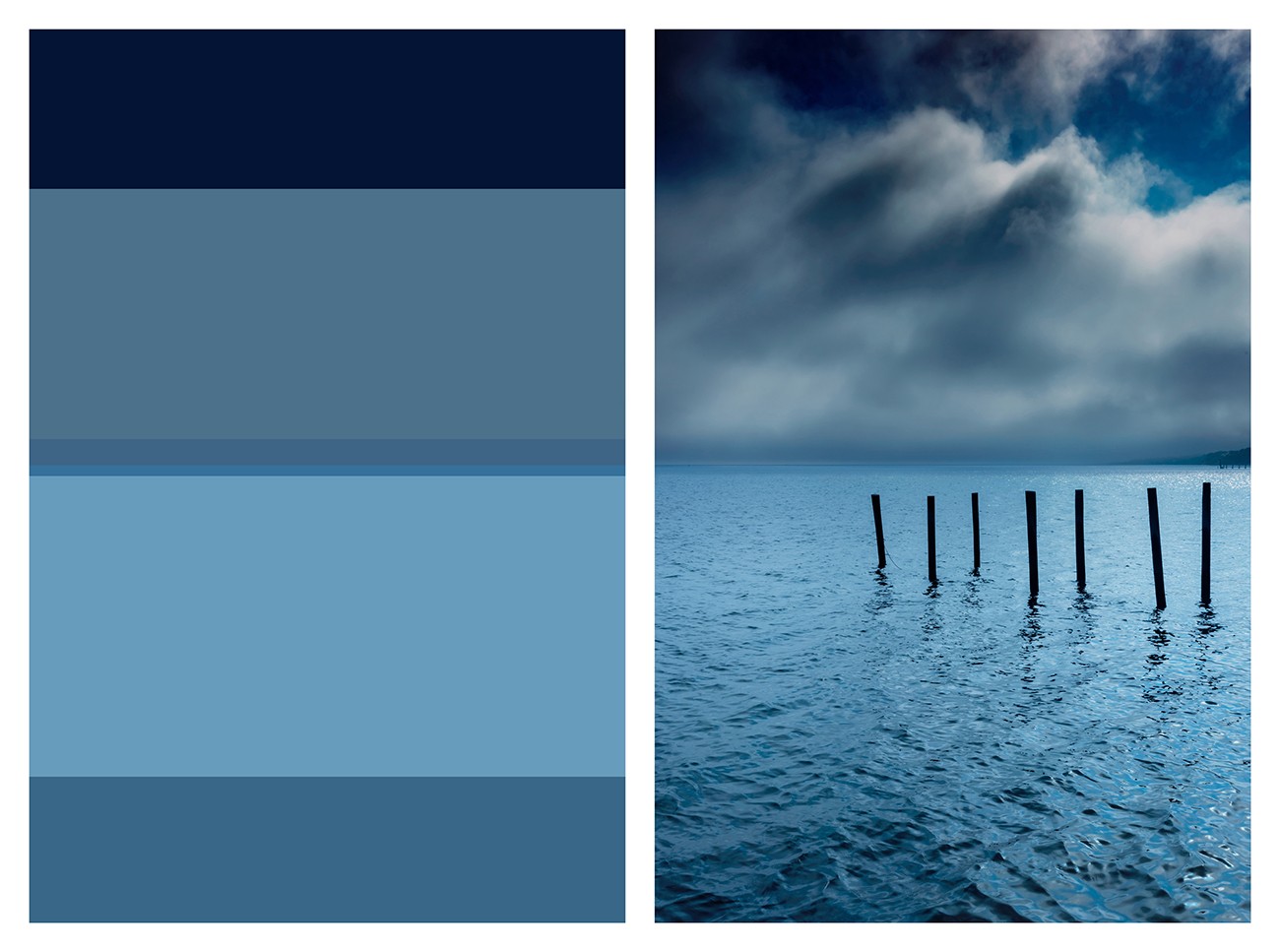 Serge Hamad, Temporal Perception 119 (Diptych) Serge Hamad, Temporal Perception 119 (Diptych)