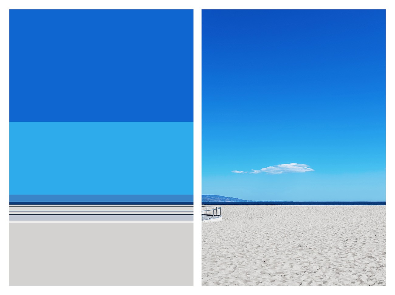 Serge Hamad, Temporal Perception 361 (Diptych) Serge Hamad, Temporal Perception 361 (Diptych)