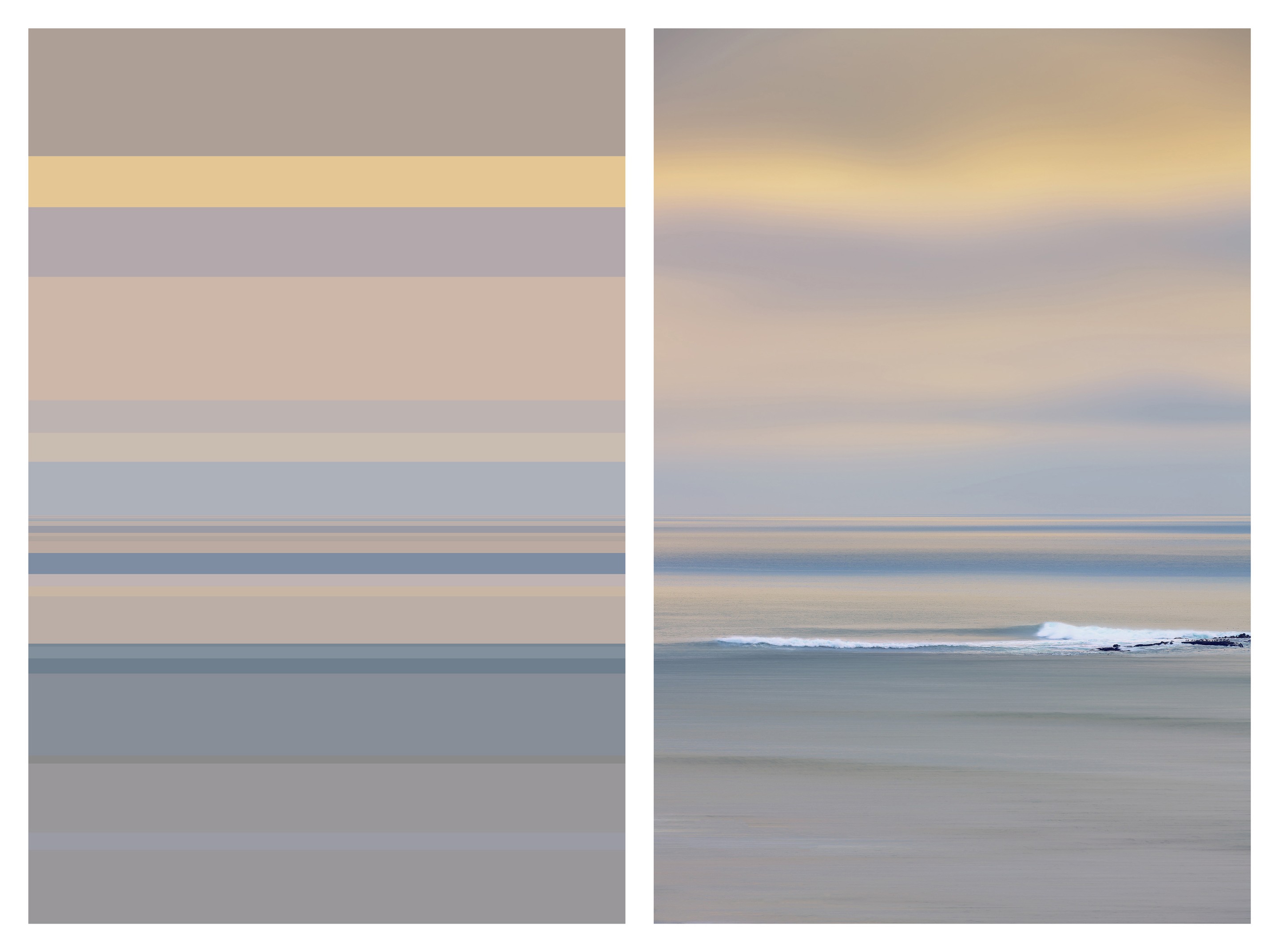Serge Hamad, Temporal Perception # Petite Vague (Diptych) Serge Hamad, Temporal Perception # Petite Vague (Diptych)