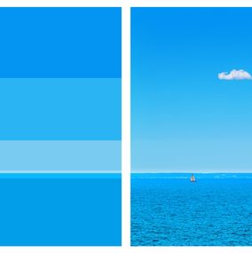 Photography, Temporal Perception 365 (Diptych), Serge Hamad