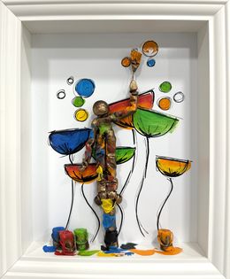 Painting, Flowers 01.01.25, Bernard Saint-Maxent