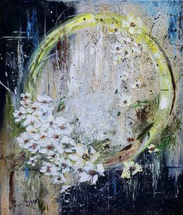 Painting, Swaying Flowers, Lilith Tonakanyan