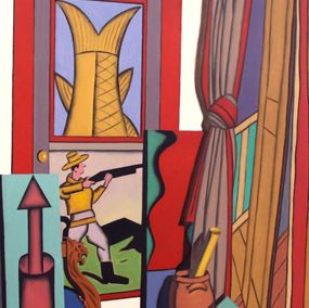 Gemälde, Sans titre, Jean-Michel Mefort