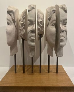 Sculpture, Portrait tranche, Maxime Piccoli