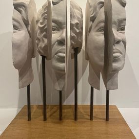 Sculpture, Portrait tranche, Maxime Piccoli