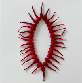 Peinture, XXX From The Red Series, Megha Joshi
