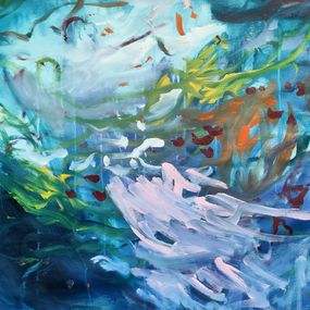 Gemälde, Blue January, Emily Starck