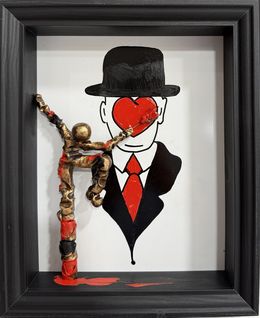 Painting, Magritte Love, Bernard Saint-Maxent