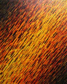 Gemälde, Grande texture couteau brasillante, Jonathan Pradillon