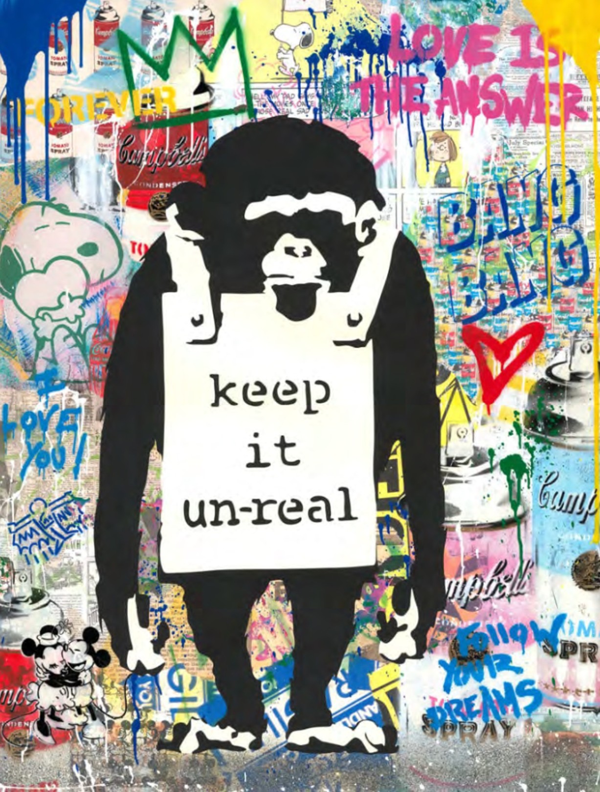 Mr Brainwash, Keep it Unreal Mr Brainwash, Keep it Unreal