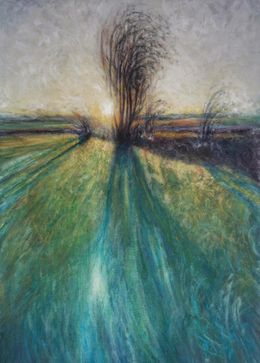 Painting, Alba d'inverno, Mauro Tròlese