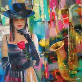 Gemälde, Evening Blues, Anatoly Tarabanov