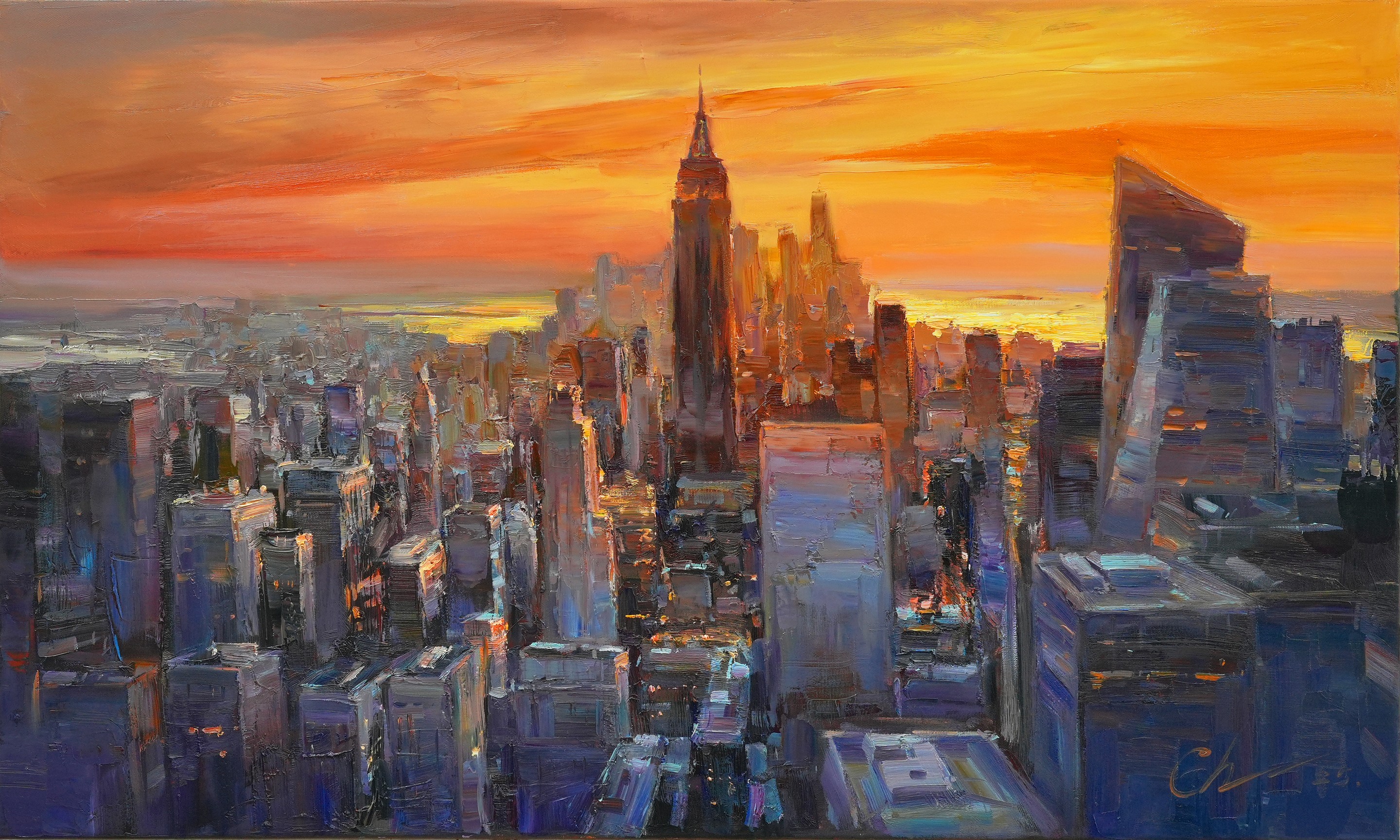 Serhii Cherniakovskyi, Evening New York Serhii Cherniakovskyi, Evening New York