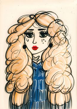 Print, Echo of Golden Locks, Sephora Venites