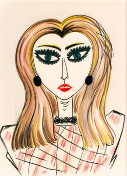 Print, Muse of Cubist Dreams, Sephora Venites