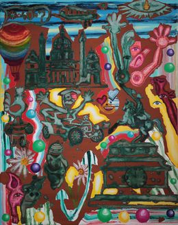 Peinture, Time-Lapse Map I, Roman Durcek