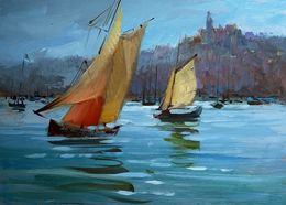 Gemälde, Sailing holidays, Suprunchuk Yuriy