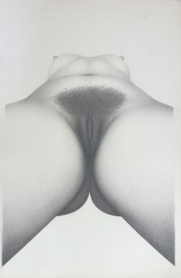 Dessin, Eroto Study 2 - Perspective, Osse Müller