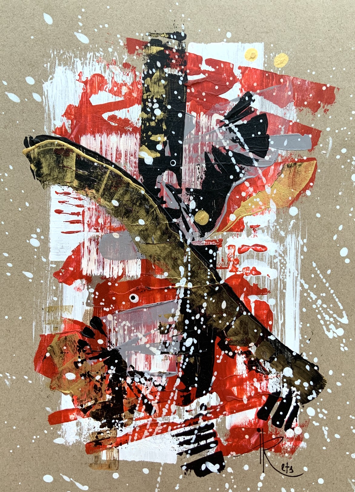 Iryna Rets, Points of Contact 1 in polyptych Iryna Rets, Points of Contact 1 in polyptych