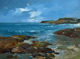 Gemälde, Sea horizon, Suprunchuk Yuriy