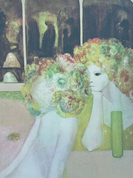 Drucke, La Conversation des Chapeaux, Leonor Fini