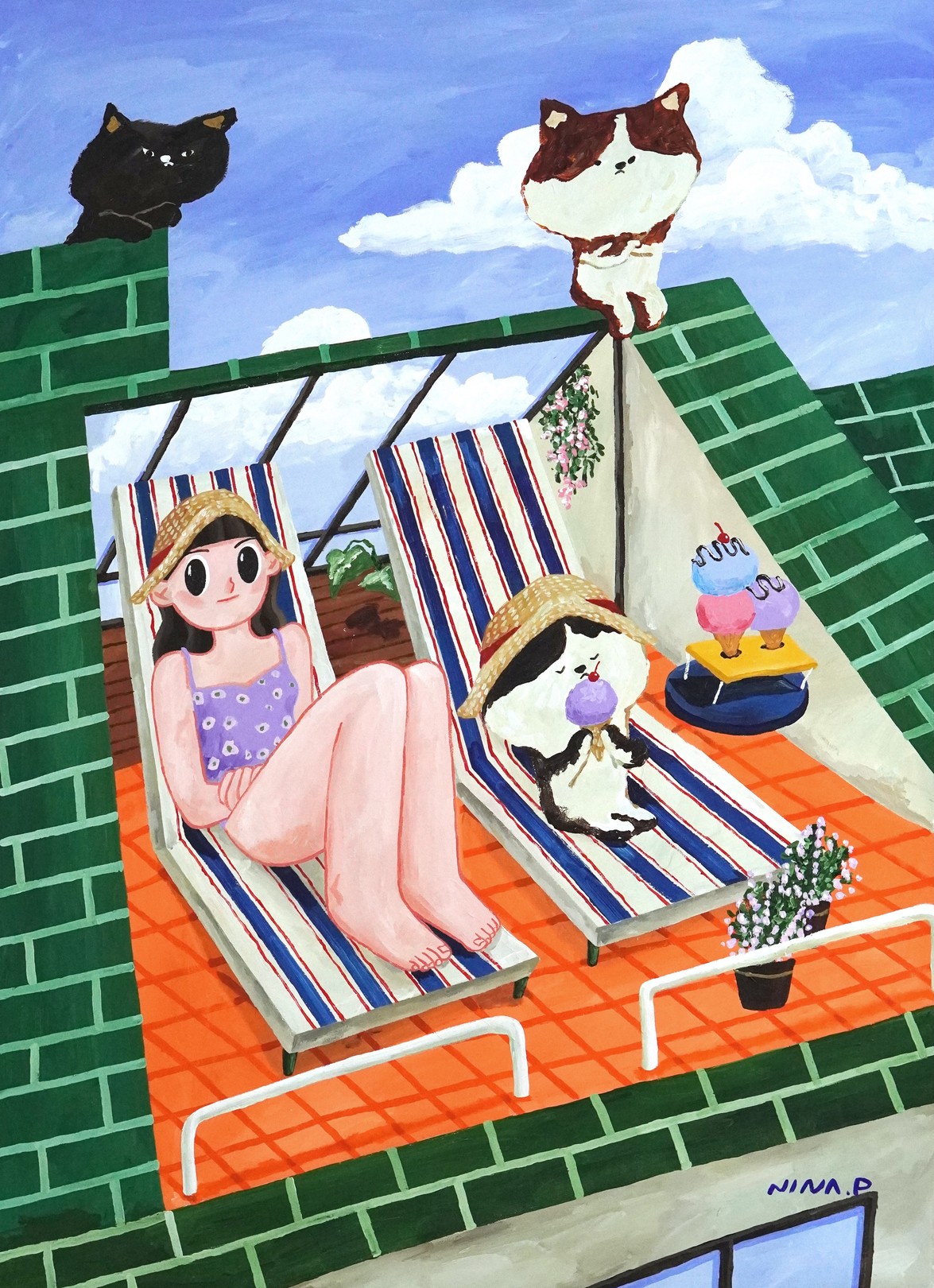 Nina Park, Rooftop Life Nina Park, Rooftop Life