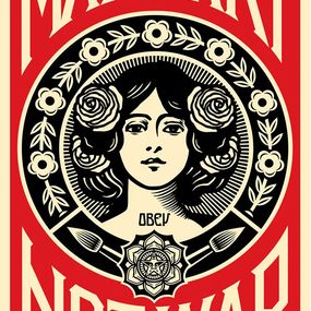 Design, Make Art Not War - Lithographie offset signée, Shepard Fairey (Obey)